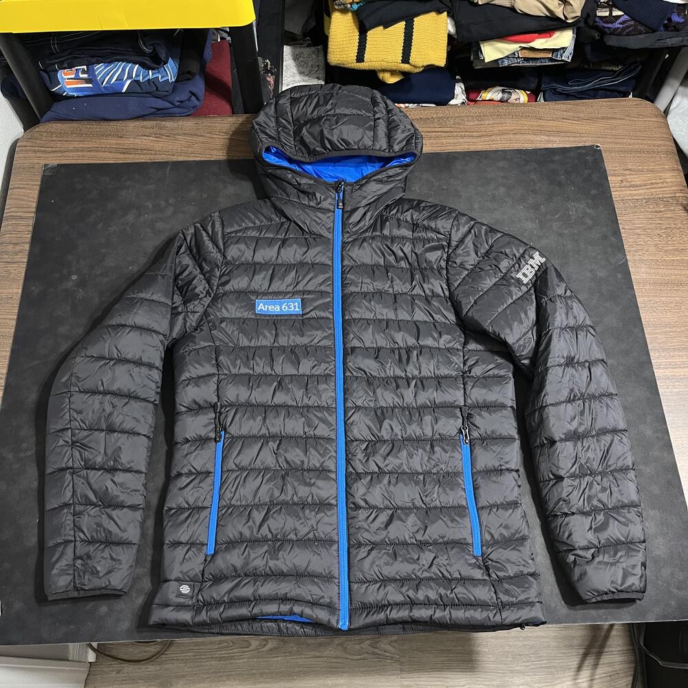 IBM Area 51 Stormtech Stavanger Thermal Jacket Men Silicon Valley Hooded Puffer